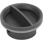 Whirlpool WPW10524919 Dishwasher Rinse Aid Cap front view genuine spare part.