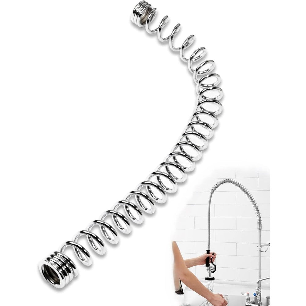 WYPabiqis 000888-45 pre rinse spring replacement front view for commercial kitchen maintenance.