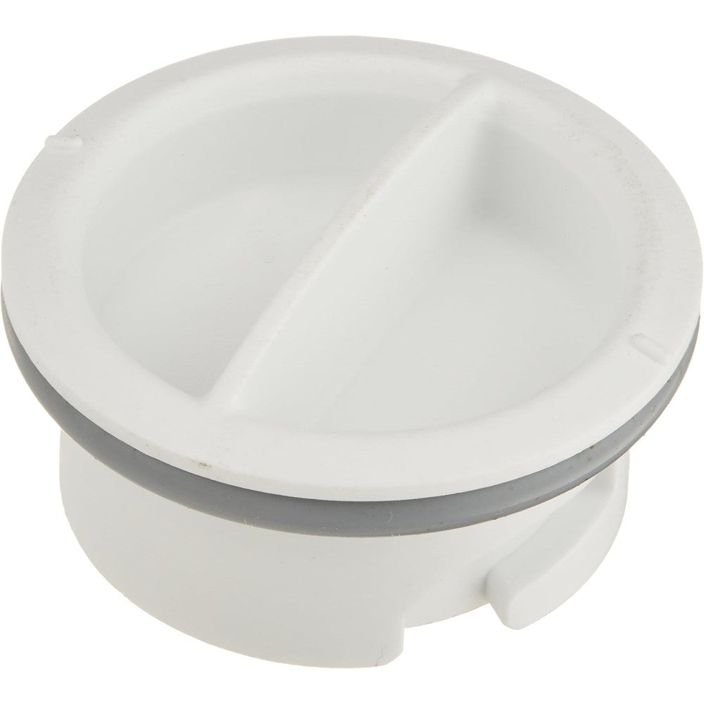 Frigidaire Electrolux 154388801 Rinse Aid Dispenser Cap front view genuine replacement part