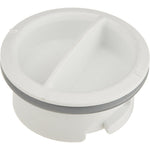 Frigidaire Electrolux 154388801 Rinse Aid Dispenser Cap front view genuine replacement part