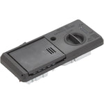 Whirlpool W11032769 dishwasher detergent dispenser assembly front view genuine replacement part