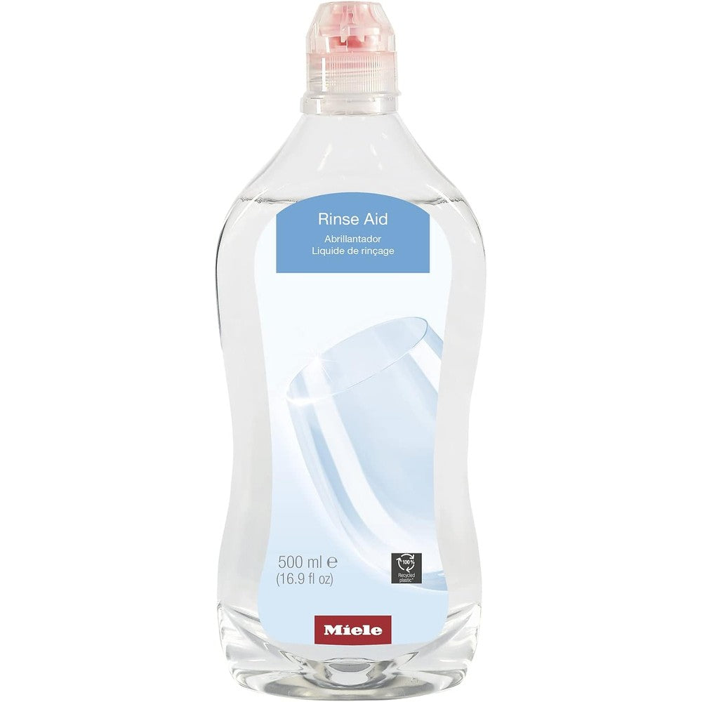 Miele Original Dishwasher Rinse Aid front view for sparkling dishes.
