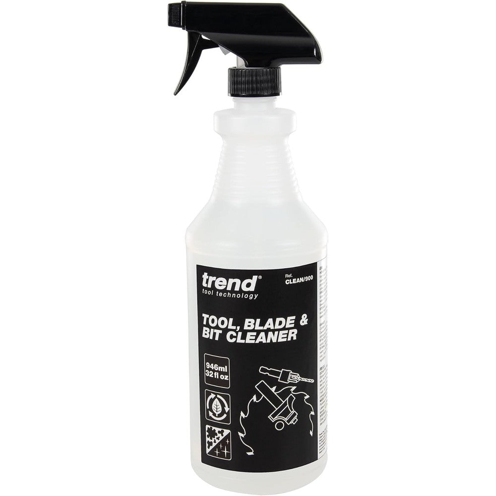 Trend Tool Blade and Bit Cleaner 32 fluid ounce front view for workshop tool maintenance.