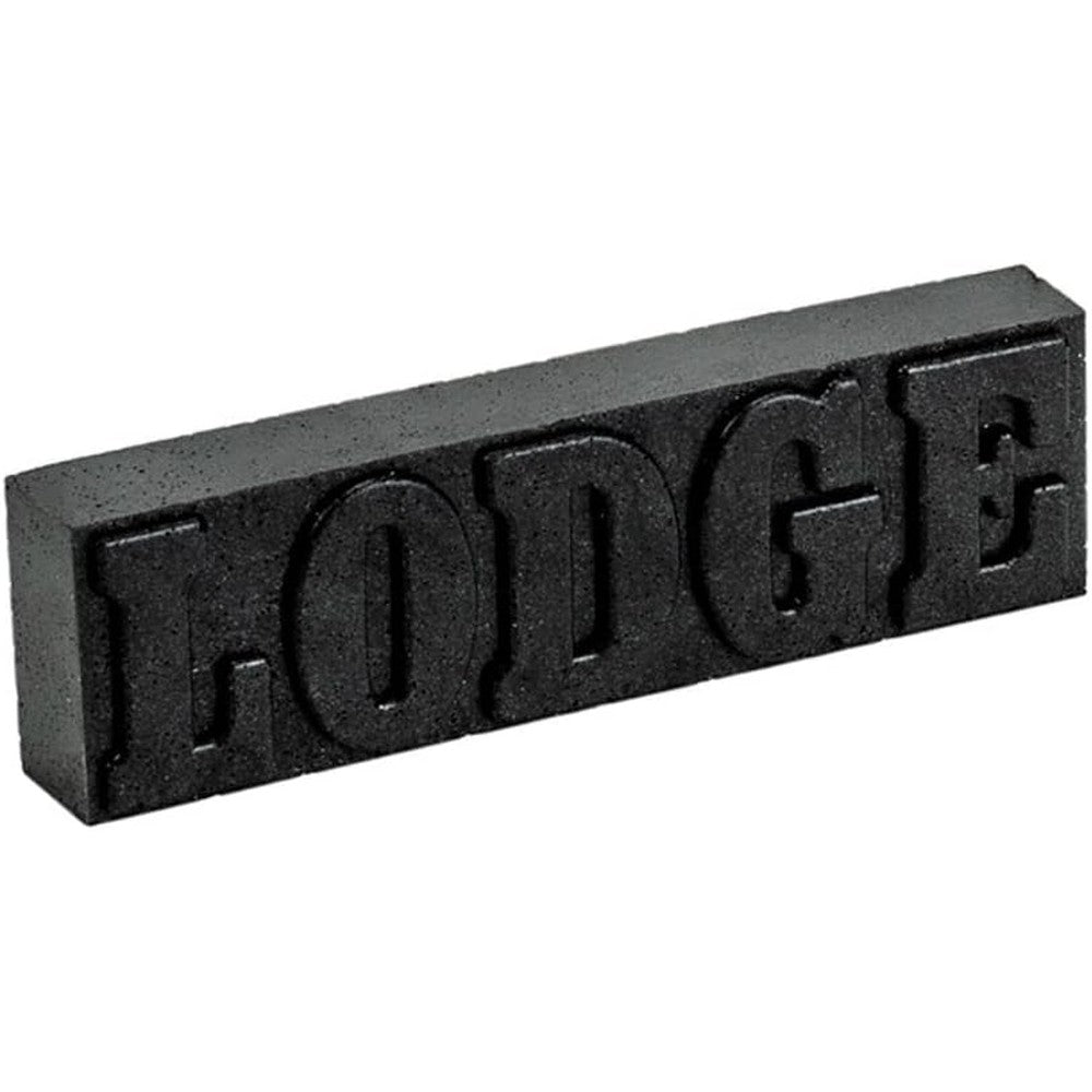 Lodge Rust Eraser Black front view for cast iron restoration
