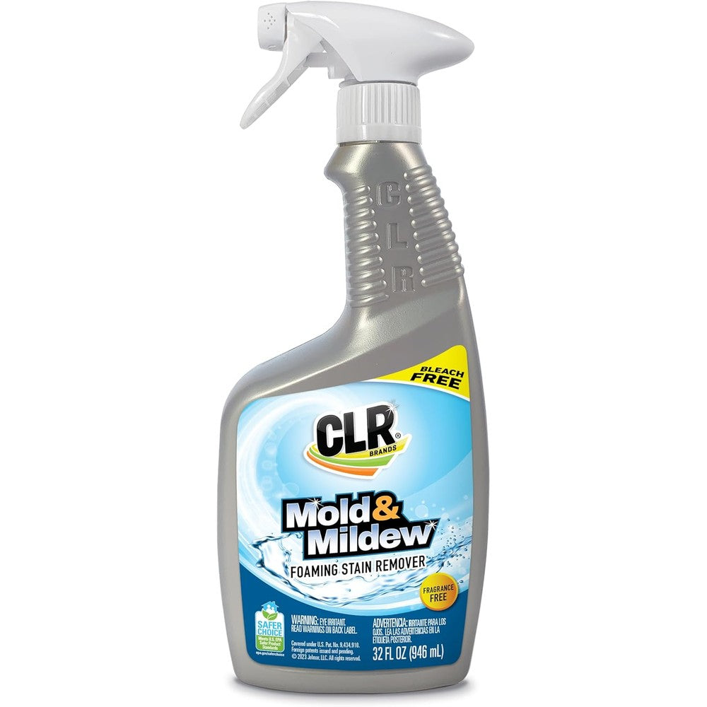CLR Mold and Mildew Clear 32 Ounce front view bleach-free stain remover
