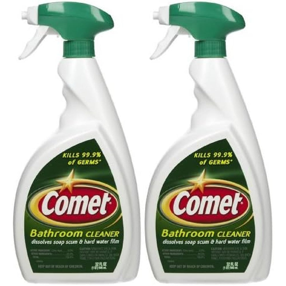 Comet Bathroom Cleaner Spray front view authentic USA imported disinfectant