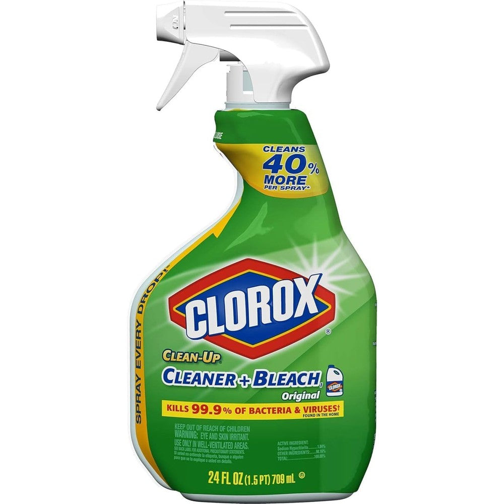 Clorox Clean-Up All Purpose Cleaner with Bleach front view disinfecting spray.