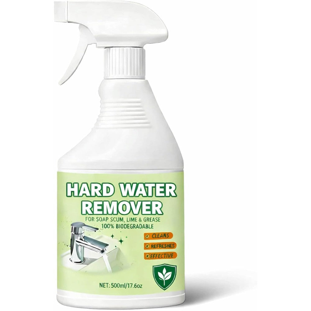 SCUM BUM Hard Water Remover 500ml front view non-toxic shower cleaner.