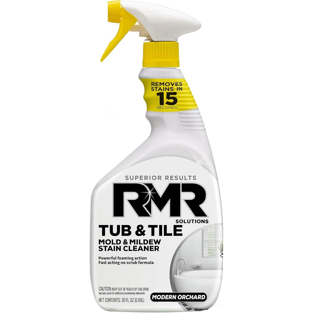 RMR Solutions Tub and Tile Cleaner 30 Fluid Ounce front view no-scrub mold stain remover spray