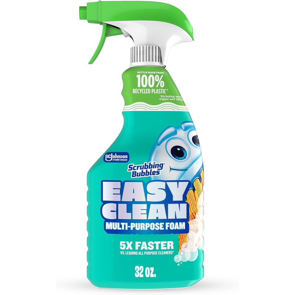 Scrubbing Bubbles Easy Clean Foaming Bathroom Cleaner front view authentic USA imported spray
