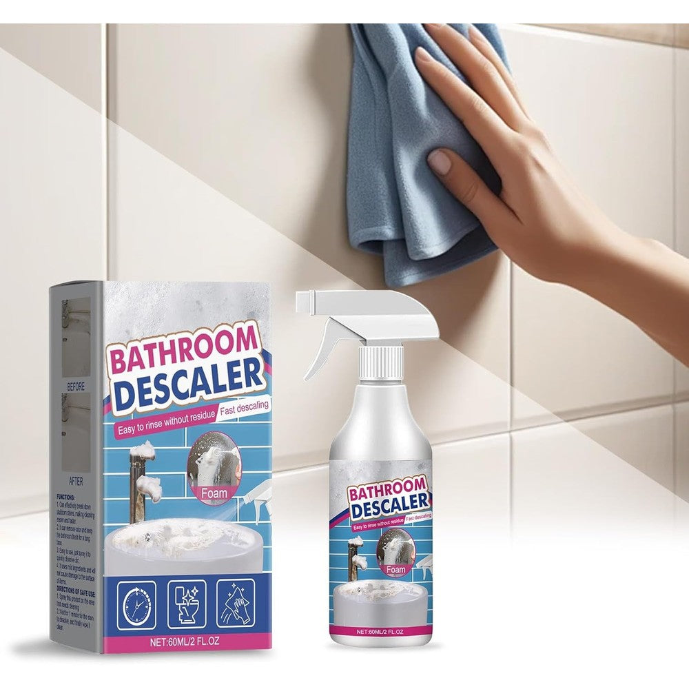 Scappof Bathroom Descaler Foam Cleaner front view for limescale removal.