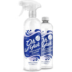 Oh Yuk Deep Shower Cleaner Combo Pack front view for soap scum removal.