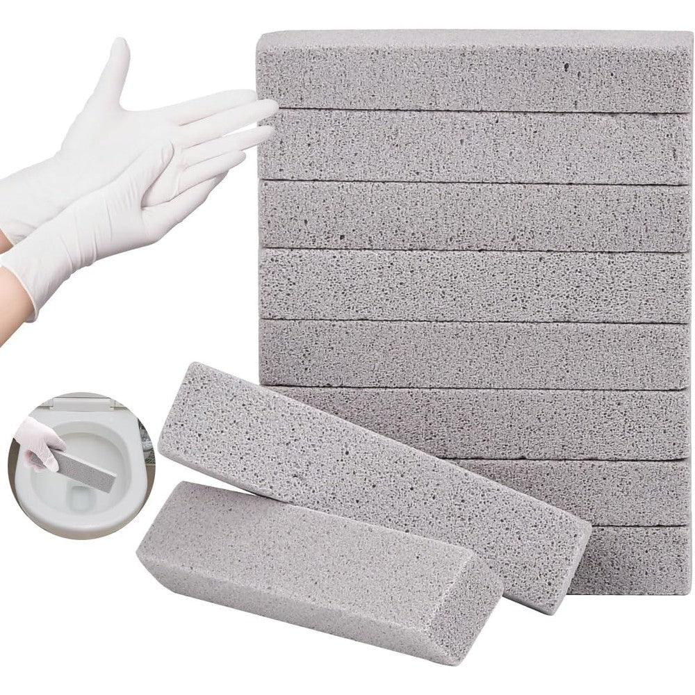 Herda 10 Pack Pumice Stone Toilet Bowl Cleaner set