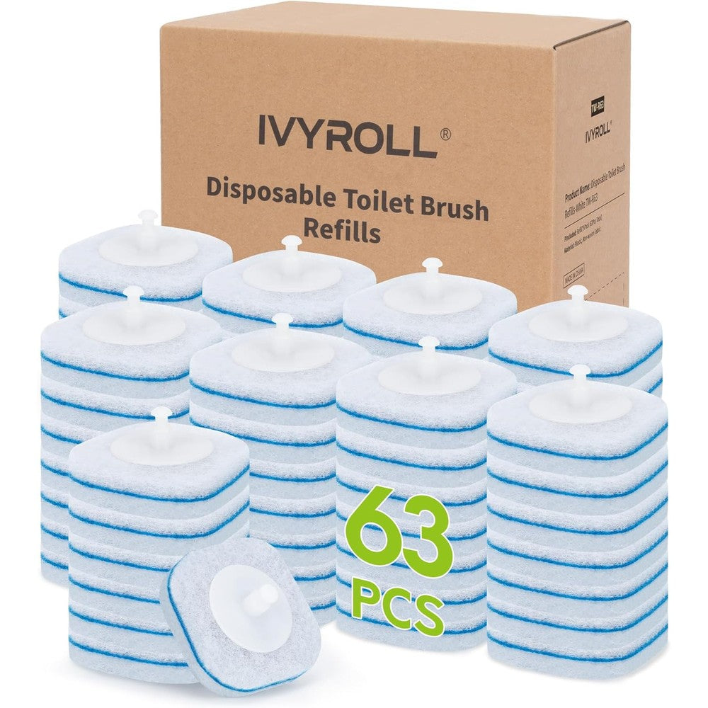 Ivyroll toilet wand refills 63 count box front view