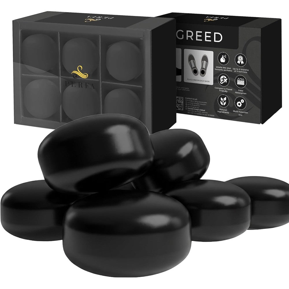 Perfa Premium Shoe Deodorizer Pack of 6 front view odor eliminator