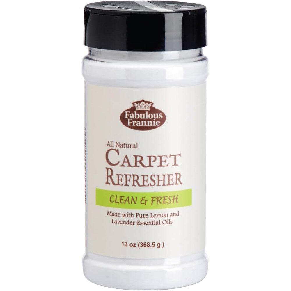 Fabulous Frannie Lemon and Lavender Carpet Refresher front view natural deodorizer