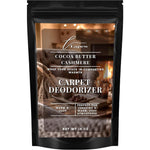 Lapew Luxury Carpet Deodorizer 16 Ounce front view of Cocoa Butter Cashmere packaging.