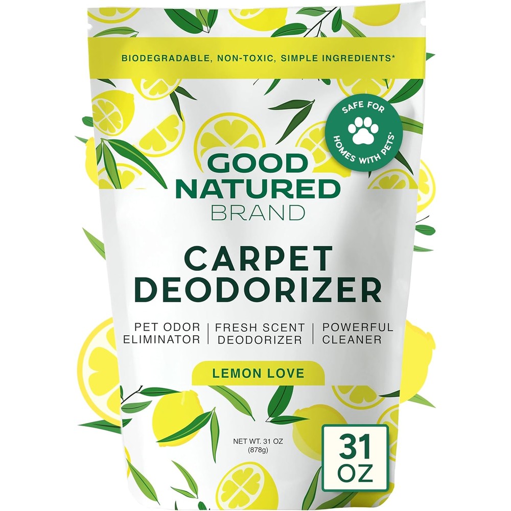 Good Natured Brand Carpet Deodorizer 31 Ounce front view for pet odor removal.