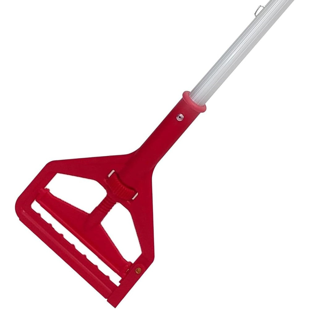KLHB-YF commercial heavy duty aluminum mop handle front view for industrial floor cleaning.