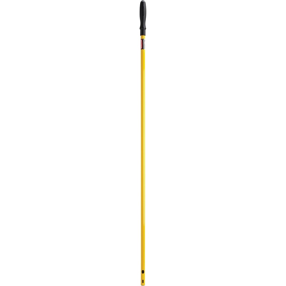Rubbermaid Commercial HYGEN Quick Connect 58 Inch Mop Handle front view lightweight janitorial equipment