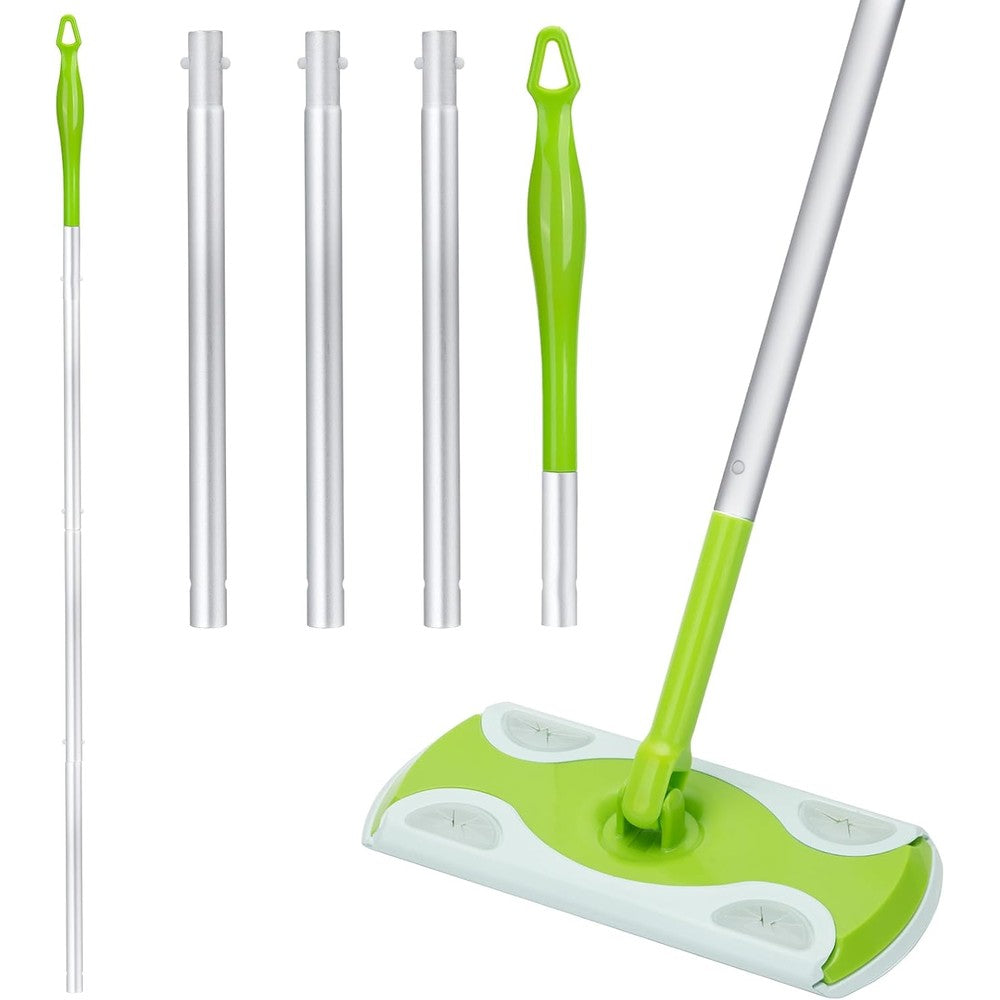 Langrui detachable mop handle compatible with Swiffer front view