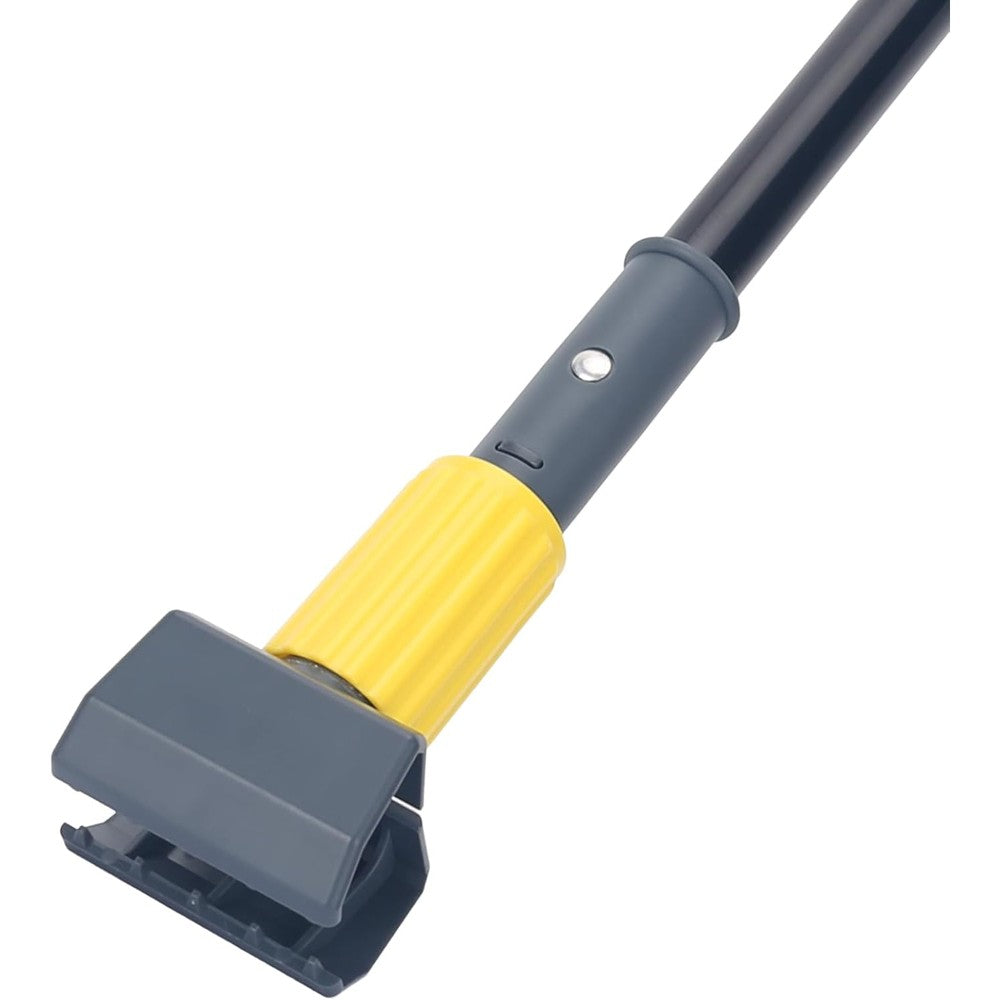 KeFanta heavy duty metal mop handle front view for industrial floor cleaning