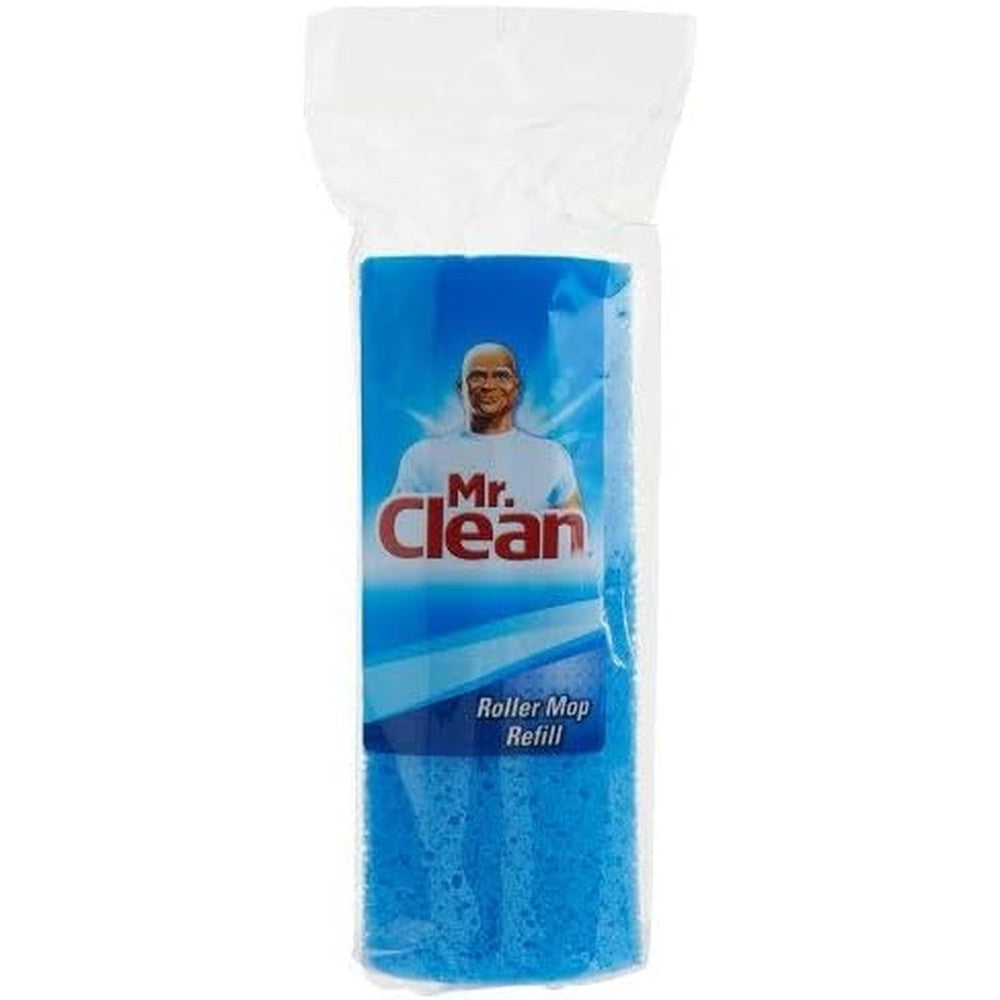 Mr. Clean Heavy Duty Roller Mop Refill front view authentic imported floor cleaning product