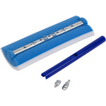 Mr. Clean Magic Eraser Roller Floor Mop Refill Head front view showing the blue and white Durafoam sponge construction.