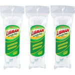 Libman Commercial Tornado Mop Refill 3 Pack front view showing the premium blended yarn.