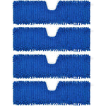 Aiyiried microfiber mop head replacement four pack front view showing double sided design