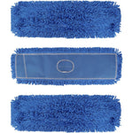 BeiLan 24 inch dust mop head replacement front view for commercial floor sweeping.