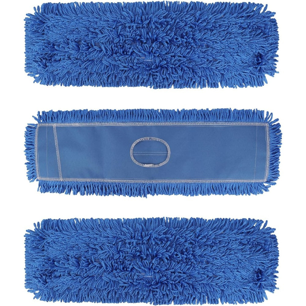 BeiLan 24 inch dust mop head replacement front view for commercial floor sweeping.