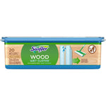 Swiffer Sweeper Wet Wood Floor Mopping Cloths 20 Count front packaging view