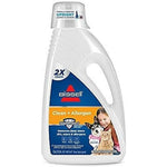 Bissell 2X Allergen Cleansing Full Size Machine Formula 60 ounce front view for carpet cleaning.