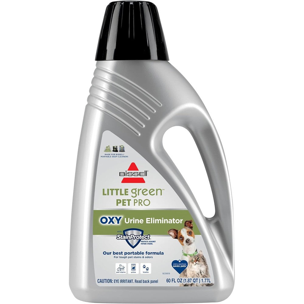 BISSELL Little Green Pet Pro Oxy Formula front view 60 fluid ounce bottle