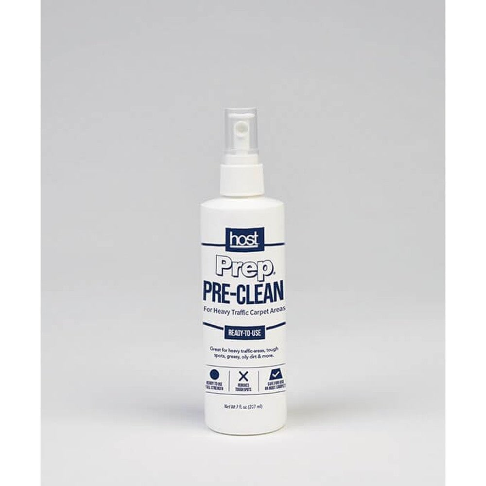 HOST PREP Pre-Clean 7 Ounce spray bottle carpet stain remover for high traffic areas.