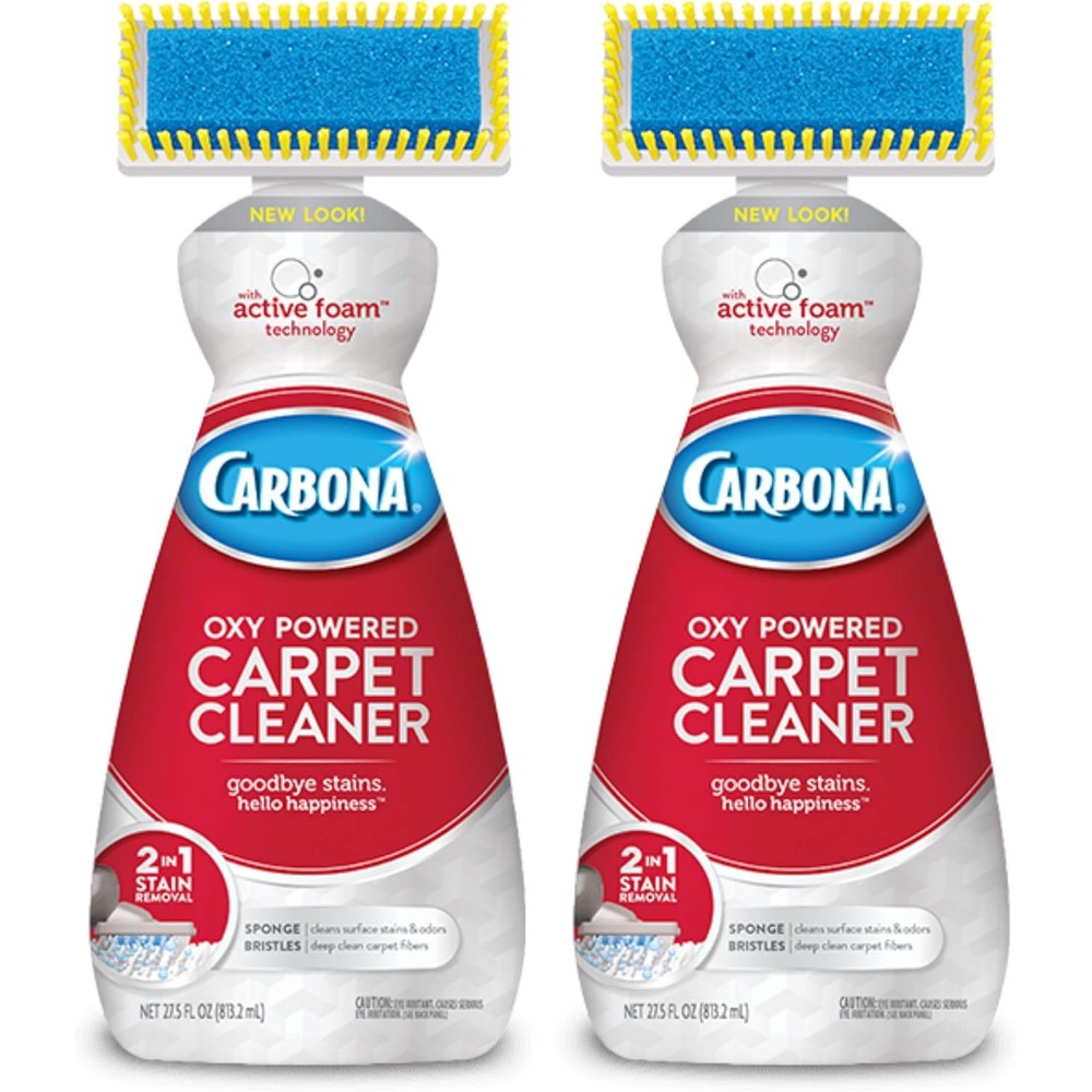 Carbona Oxy-Powered 2-in-1 Carpet Cleaner front view for professional stain removal.
