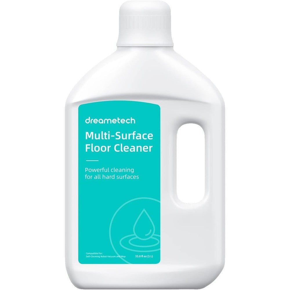 Dreame Multi Surface Floor Cleaning Solution 1 Litre bottle front view for robot vacuums.