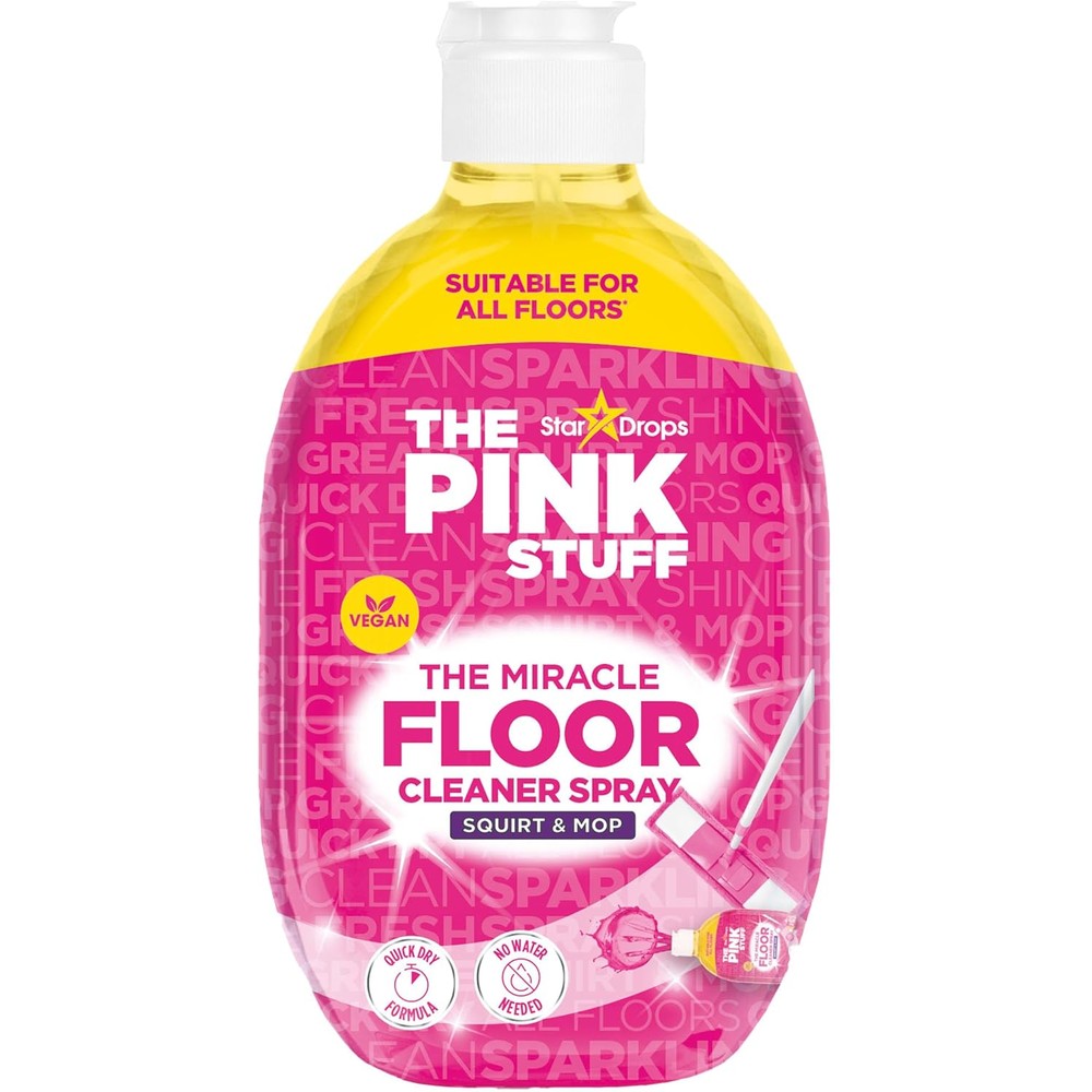 The Pink Stuff The Miracle Floor Cleaner Spray front view imported floor cleaner