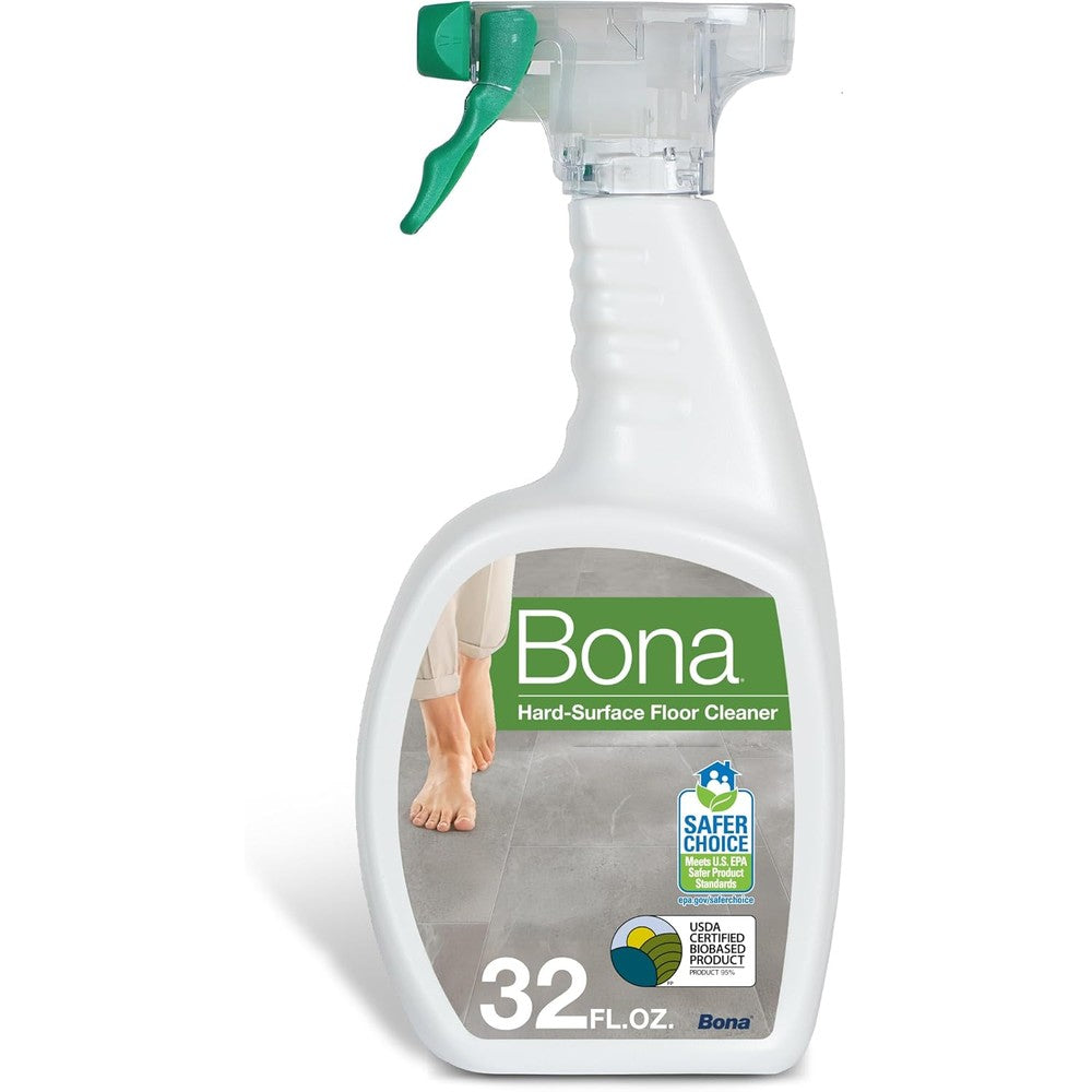 Bona Multi-Surface Floor Cleaner 32 Fluid Ounce front view for stone and tile cleaning.