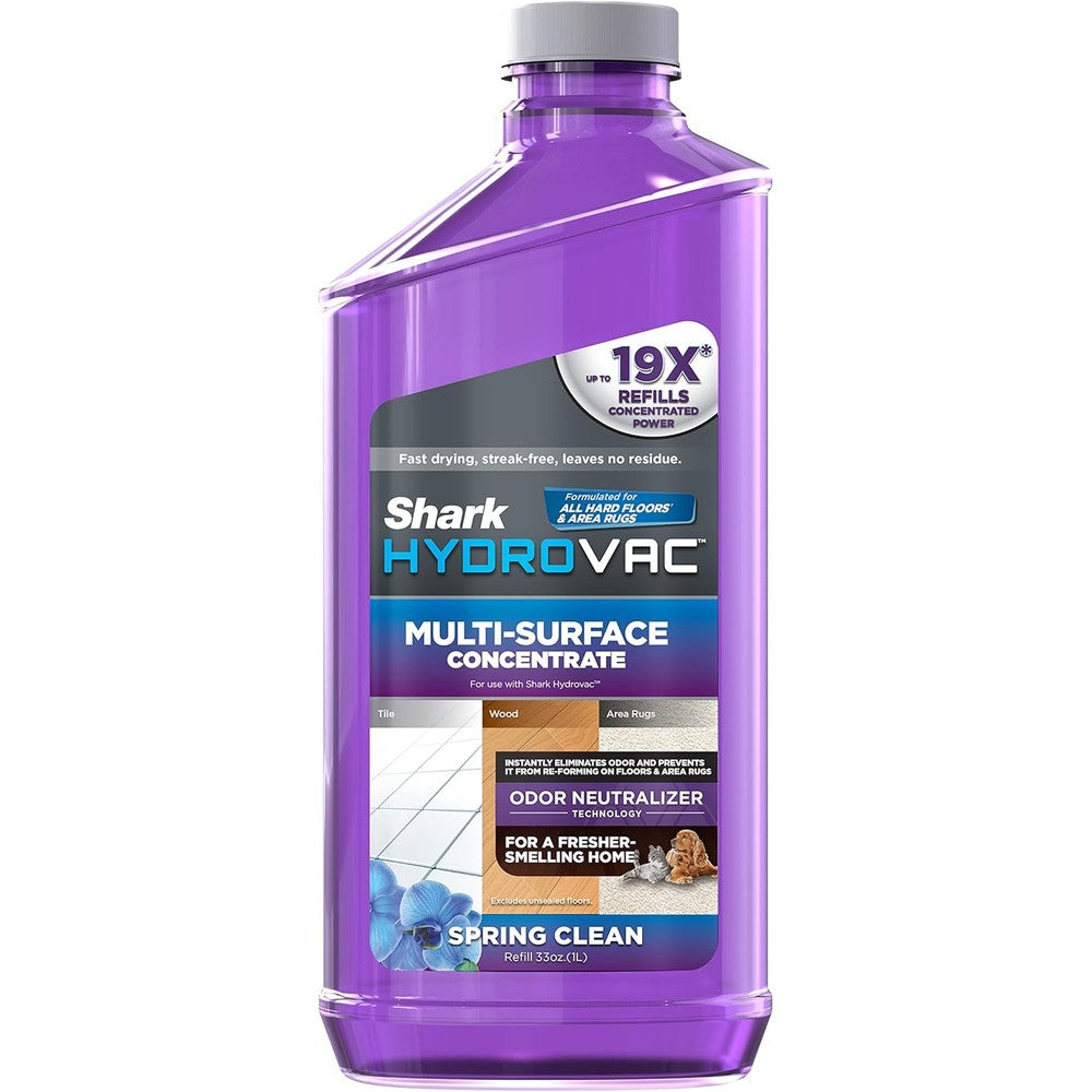 Shark HydroVac Multi-Surface 33 Ounce Concentrate front view floor cleaner