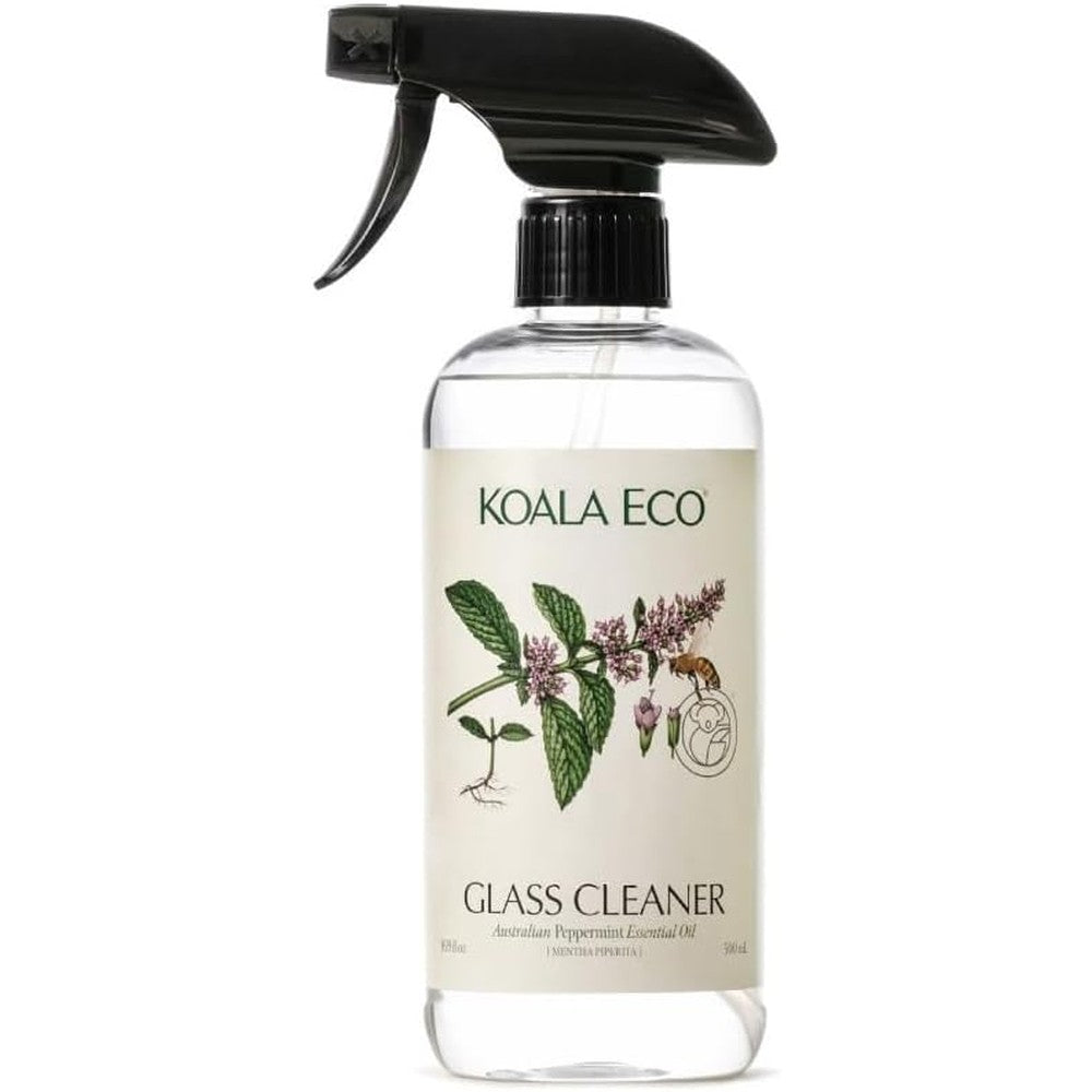 Koala Eco Natural Glass Cleaner 16.9 fluid ounce front view eco-friendly window spray