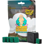 Chubbs Scrubb Magnetic Glass Cleaner Kit front view magnetic scrubber tool.