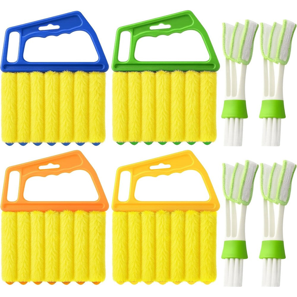 DF DUALFERV Blind Cleaner Duster Tool 8 piece set front view