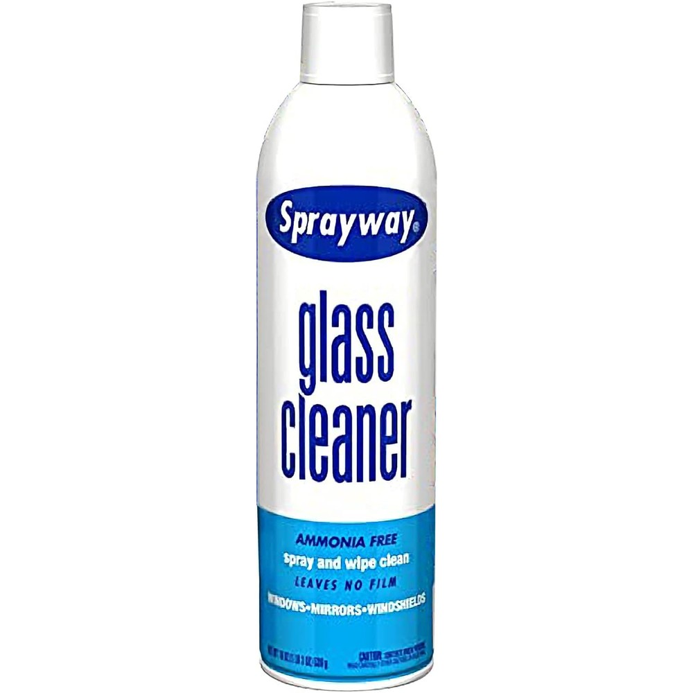 Sprayway Ammonia-Free Glass Cleaner 15 Ounce front view foaming action
