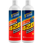 Formula 420 Original Cleaner 2 Pack front view glass and metal pipe cleaner.