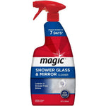 Magic Shower Glass and Mirror Cleaner front view spray bottle