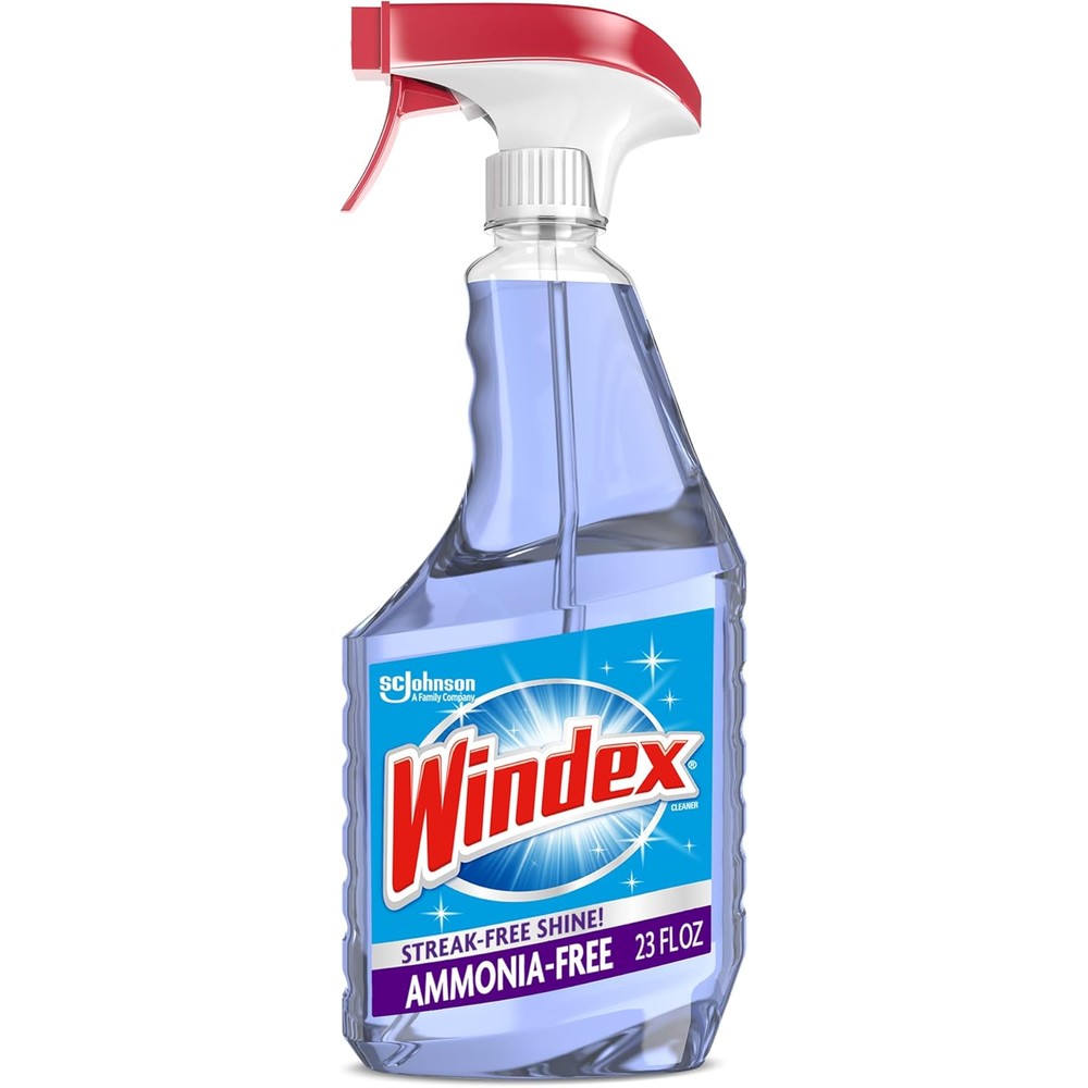 Windex Ammonia Free Glass Cleaner 23 Fluid Ounce front view