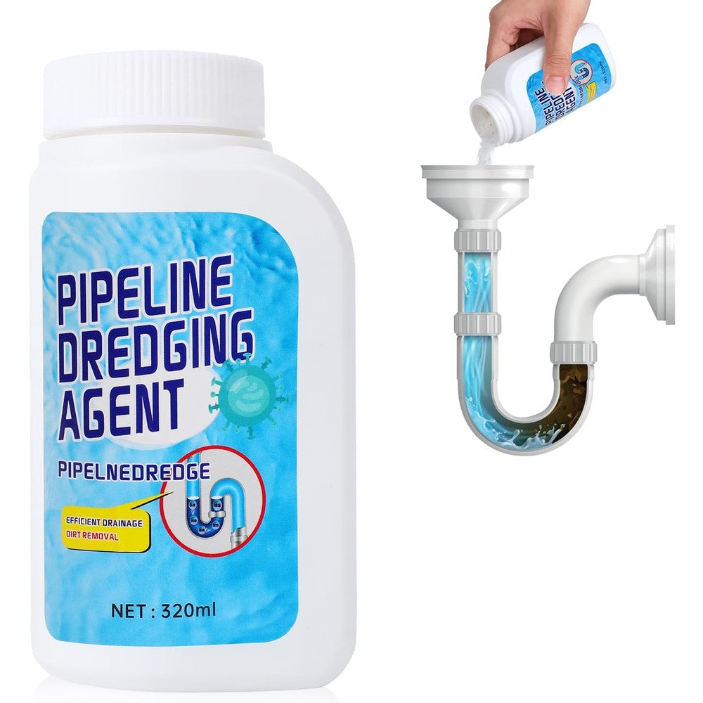 Astound Powerful Pipe Dredging Agent 320ml bottle front view for drain unclogging.
