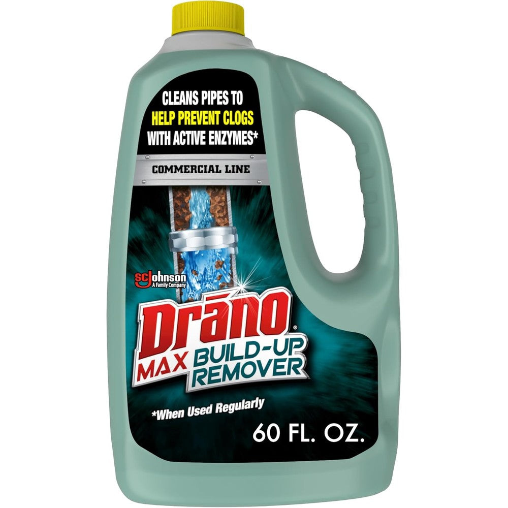 Drano Max Build Up Remover 60 Ounce front view for preventative drain maintenance.